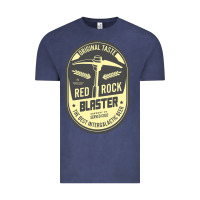 Vintage Denim deep rock galactic red rock blaster beer , designer   t shirt Vintage Tee - linhVisuals