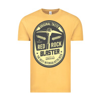 Vintage Mustard deep rock galactic red rock blaster beer , designer   t shirt Vintage Tee - linhVisuals