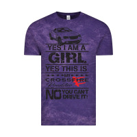 Cloud Purple a girls xfire roadster   crossfire Vintage Tee - linhVisuals