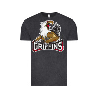 Vintage Black grand rapids griffins Vintage Tee - linhVisuals