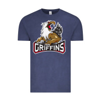 Vintage Denim grand rapids griffins Vintage Tee - linhVisuals