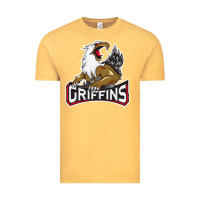 Vintage Mustard grand rapids griffins Vintage Tee - linhVisuals