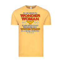 Vintage Mustard wonder woman Vintage Tee - linhVisuals