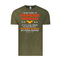 Vintage Olive wonder woman Vintage Tee - linhVisuals
