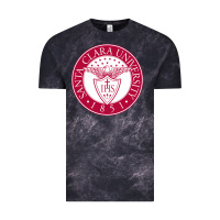 Cloud Black santa clara u Vintage Tee - linhVisuals