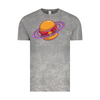 Cloud Rock Burger  Saturn Vintage Tee - linhVisuals