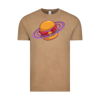 Vintage Coffee Burger  Saturn Vintage Tee - linhVisuals