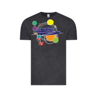 Vintage Black retro graphic design   frank lloyd wright Vintage Tee - linhVisuals