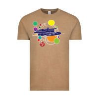 Vintage Coffee retro graphic design   frank lloyd wright Vintage Tee - linhVisuals