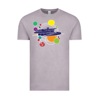 Vintage Zinc retro graphic design   frank lloyd wright Vintage Tee - linhVisuals