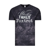 Cloud Black wtf in military speak   saying Vintage Tee - linhVisuals
