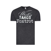Vintage Black wtf in military speak   saying Vintage Tee - linhVisuals