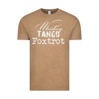 Vintage Coffee wtf in military speak   saying Vintage Tee - linhVisuals