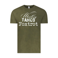 Vintage Olive wtf in military speak   saying Vintage Tee - linhVisuals