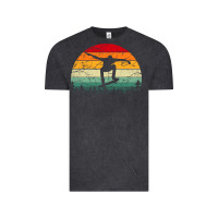 Vintage Black skateboard vintage for skateboards lovers Vintage Tee - linhVisuals