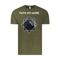 Vintage Olive faith no more Vintage Tee - linhVisuals