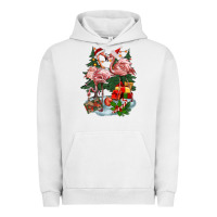Christmas Flamingo Urban Hoodie | Teevron
