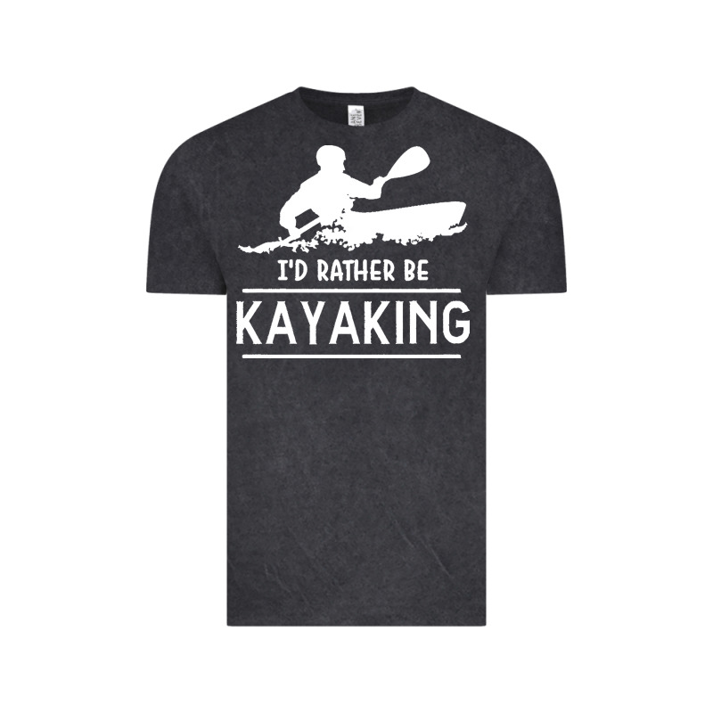 Kayaking T  Shirt I' D Rather Be At The Lake Kayaking T  Shirt Vintage Tee by linhVisuals | Teevron