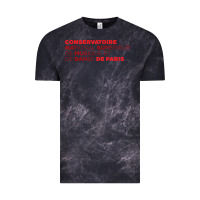 Cloud Black logocnsmdp conservatoire de paris Vintage Tee - linhVisuals