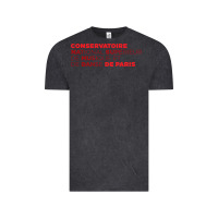 Vintage Black logocnsmdp conservatoire de paris Vintage Tee - linhVisuals