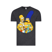 Vintage Black simpson Vintage Tee - linhVisuals