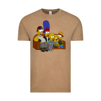 Vintage Coffee simpson family Vintage Tee - linhVisuals