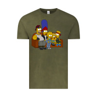 Vintage Olive simpson family Vintage Tee - linhVisuals