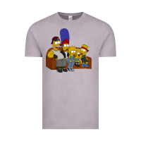 Vintage Zinc simpson family Vintage Tee - linhVisuals