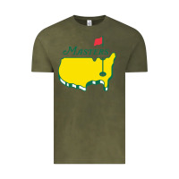 Vintage Olive MASTERS TOURNAMENT GOLF 2022 Vintage Tee - linhVisuals