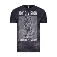 Cloud Black JOY DIVISION - UNKNOWN PLEASURES Vintage Tee - linhVisuals