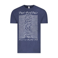 Vintage Denim JOY DIVISION - UNKNOWN PLEASURES - JAPANESE Vintage Tee - linhVisuals