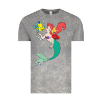 Cloud Rock ariel mermaid Vintage Tee - linhVisuals