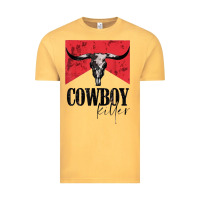 Vintage Mustard cowboy killer tshirt Vintage Tee - linhVisuals