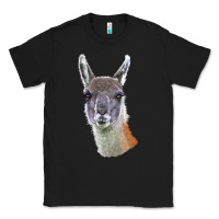 Black Guanaco Llama Head Classic Tee - LillyAllenDesigns