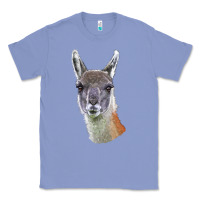 Colony Blue Guanaco Llama Head Classic Tee - LillyAllenDesigns