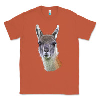 Copper Guanaco Llama Head Classic Tee - LillyAllenDesigns