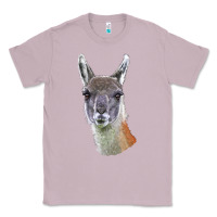 Lilac Guanaco Llama Head Classic Tee - LillyAllenDesigns