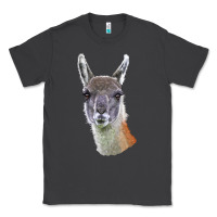 Smoke Guanaco Llama Head Classic Tee - LillyAllenDesigns