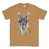 Toasted Coconut Guanaco Llama Head Classic Tee - LillyAllenDesigns