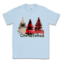 Dusty Blue Merry Christmas Classic Tee - Bettercallsaul