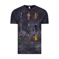 Cloud Black killing eve, villanelle,jodie comer,villanelle jesus,drag,drag king,po Vintage Tee - linhVisuals