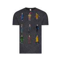 Vintage Black killing eve, villanelle,jodie comer,villanelle jesus,drag,drag king,po Vintage Tee - linhVisuals