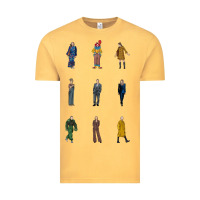Vintage Mustard killing eve, villanelle,jodie comer,villanelle jesus,drag,drag king,po Vintage Tee - linhVisuals