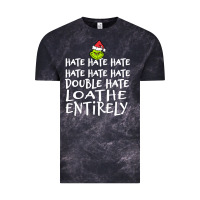 Loathe Entirely Grinch For Light Hate Hate Hate Happy Christmas Vintage Tee | Teevron