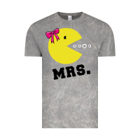 Cloud Rock Mrs Pacman Vintage Tee - linhVisuals