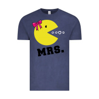Vintage Denim Mrs Pacman Vintage Tee - linhVisuals