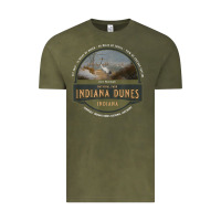 Vintage Olive indiana dunes national park lake michigan beach trails t shirt Vintage Tee - linhVisuals