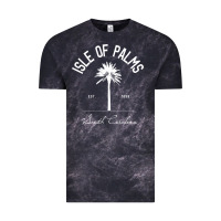 Cloud Black isle of palms sc palm tree isle of palms beach gift pullover hoodie Vintage Tee - linhVisuals
