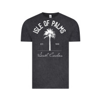 Vintage Black isle of palms sc palm tree isle of palms beach gift pullover hoodie Vintage Tee - linhVisuals