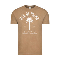 Vintage Coffee isle of palms sc palm tree isle of palms beach gift pullover hoodie Vintage Tee - linhVisuals